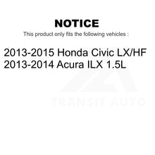 Load image into Gallery viewer, Front Rear Wheel Bearing And Hub Assembly Kit For Honda Civic Acura ILX