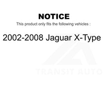 Load image into Gallery viewer, Front Rear Wheel Bearing And Hub Assembly Kit For 2002-2008 Jaguar X-Type