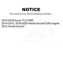 Load image into Gallery viewer, Front Rear Wheel Bearing And Hub Assembly Kit For Honda Accord Acura TLX