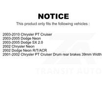 Load image into Gallery viewer, Front Rear Wheel Bearing Hub Assembly Kit For Chrysler PT Cruiser Dodge Neon SX