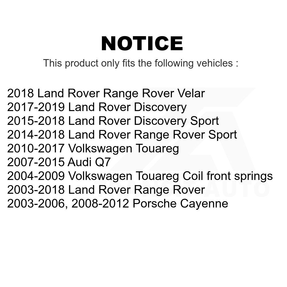 Front Rear Wheel Bearing Kit For Land Rover Range Audi Q7 Sport Volkswagen Velar