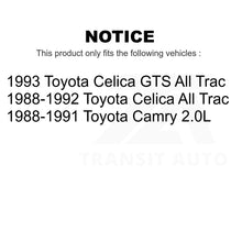 Load image into Gallery viewer, Front Rear Wheel Bearing Kit For Toyota Camry Celica