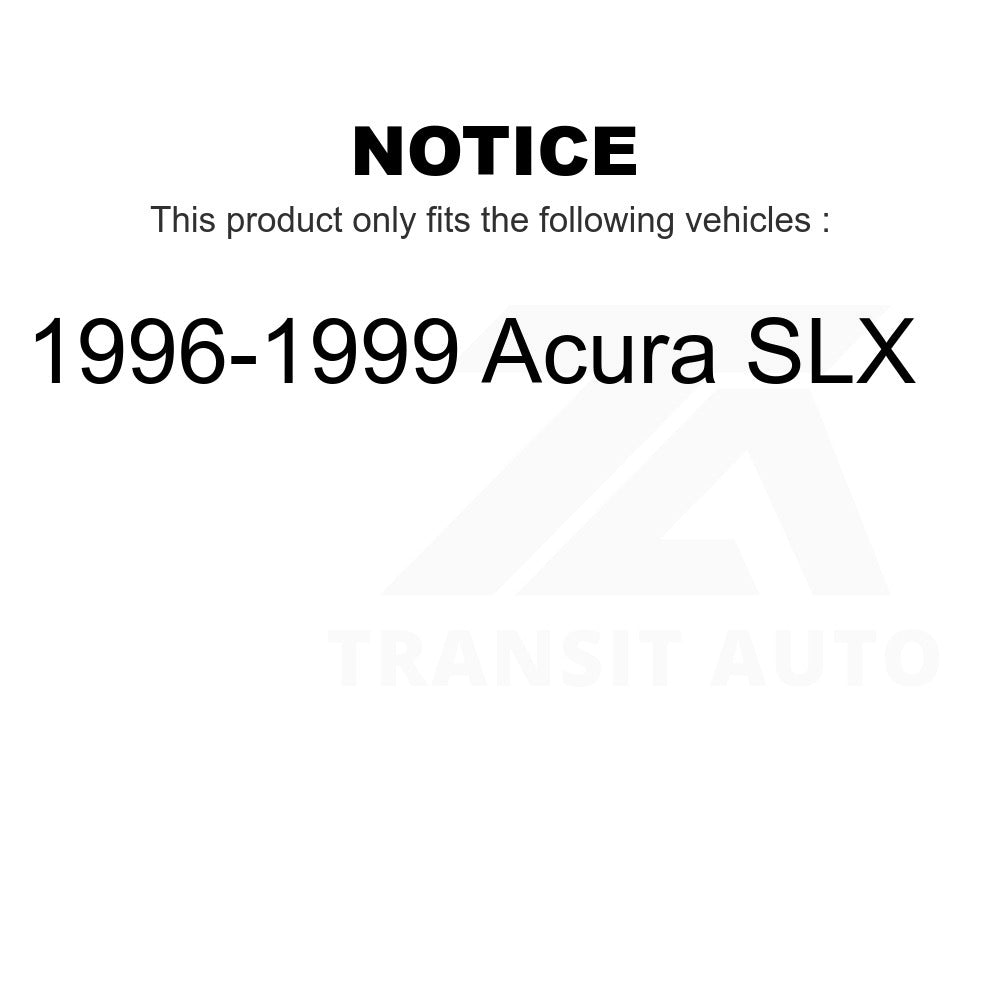 Front Wheel Bearing And Race Set Pair For 1996-1999 Acura SLX