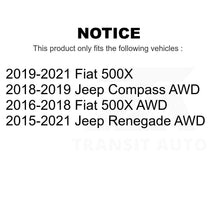 Load image into Gallery viewer, Rear Wheel Bearing And Hub Assembly Pair For Jeep Renegade Compass Fiat 500X