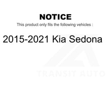 Charger l&#39;image dans la galerie, Rear Wheel Bearing And Hub Assembly Pair For 2015-2021 Kia Sedona