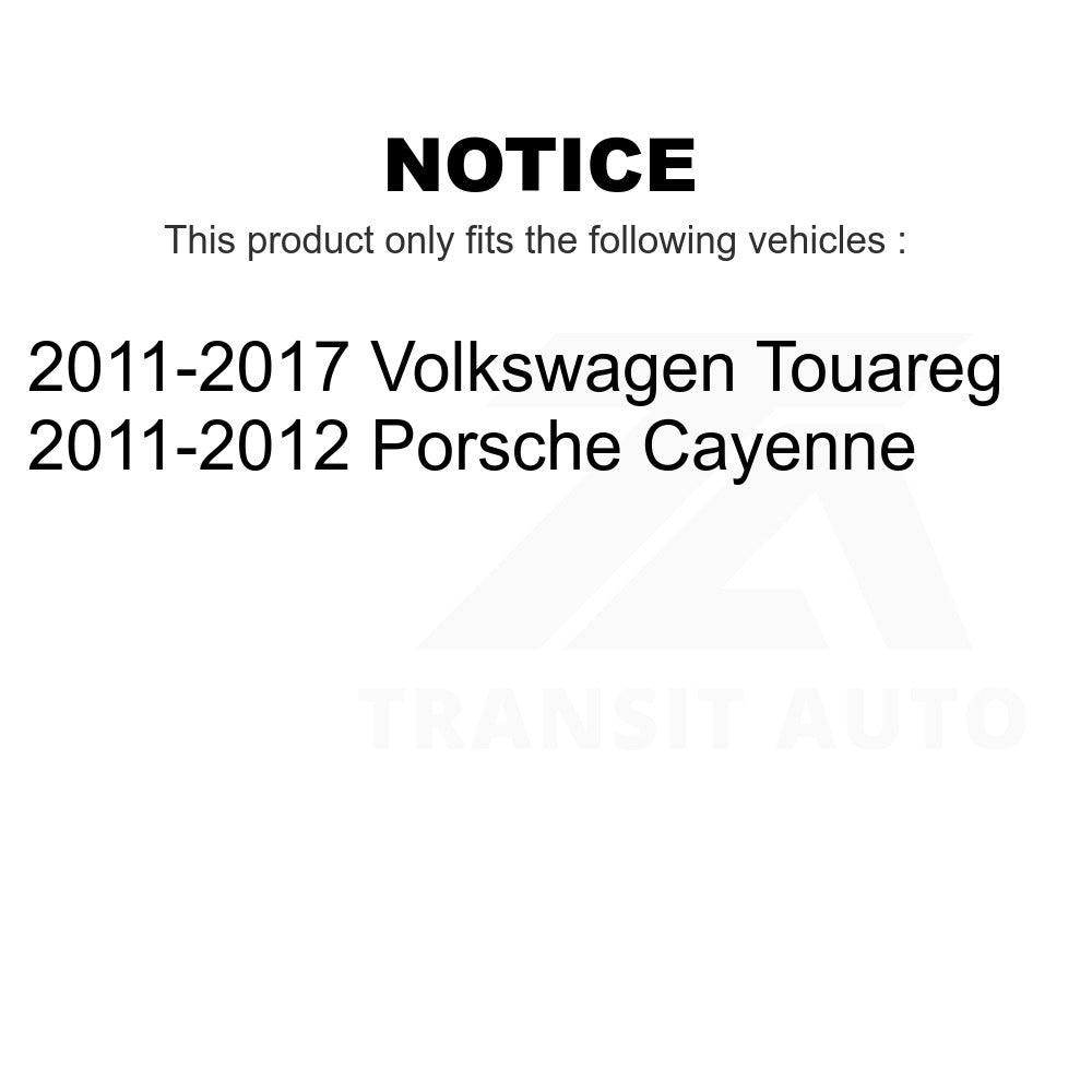 Front Rear Wheel Bearing Hub Assembly Kit For Volkswagen Touareg Porsche Cayenne