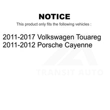 Charger l&#39;image dans la galerie, Front Rear Wheel Bearing Hub Assembly Kit For Volkswagen Touareg Porsche Cayenne