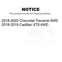 Load image into Gallery viewer, Front Rear Wheel Bearing &amp; Hub Assembly Kit For Chevrolet Traverse Cadillac XT5