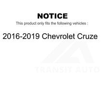 Charger l&#39;image dans la galerie, Kit d&#39;assemblage de roulement et moyeu de roue avant et arrière pour Chevrolet Cruze 2016-2019 