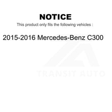 Load image into Gallery viewer, Front Rear Wheel Bearing And Hub Assembly Kit For 2015-2016 Mercedes-Benz C300