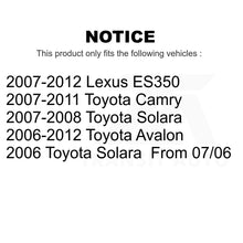 Charger l&#39;image dans la galerie, Rear Suspension Strut Shock Mounting Kit For Toyota Camry Lexus ES350 Avalon