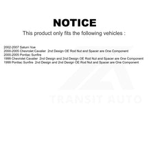 Charger l&#39;image dans la galerie, Front Suspension Strut Shock Mounting Pair For Chevrolet Cavalier Saturn Vue