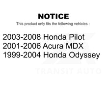 Charger l&#39;image dans la galerie, Front Suspension Strut Shock Mounting Pair For Honda Pilot Odyssey Acura MDX