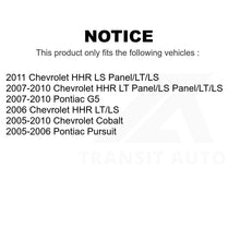 Charger l&#39;image dans la galerie, Front Suspension Strut Shock Mounting Pair For Chevrolet Cobalt HHR Pontiac G5