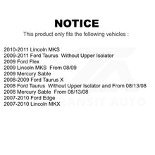 Load image into Gallery viewer, Front Suspension Strut Shock Mounting Pair For Ford Edge Taurus Lincoln MKX MKS