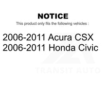 Charger l&#39;image dans la galerie, Front Suspension Strut Shock Mounting Pair For 2006-2011 Honda Civic Acura CSX