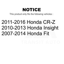 Charger l&#39;image dans la galerie, Front Suspension Strut Shock Mounting Pair For Honda Fit Insight CR-Z