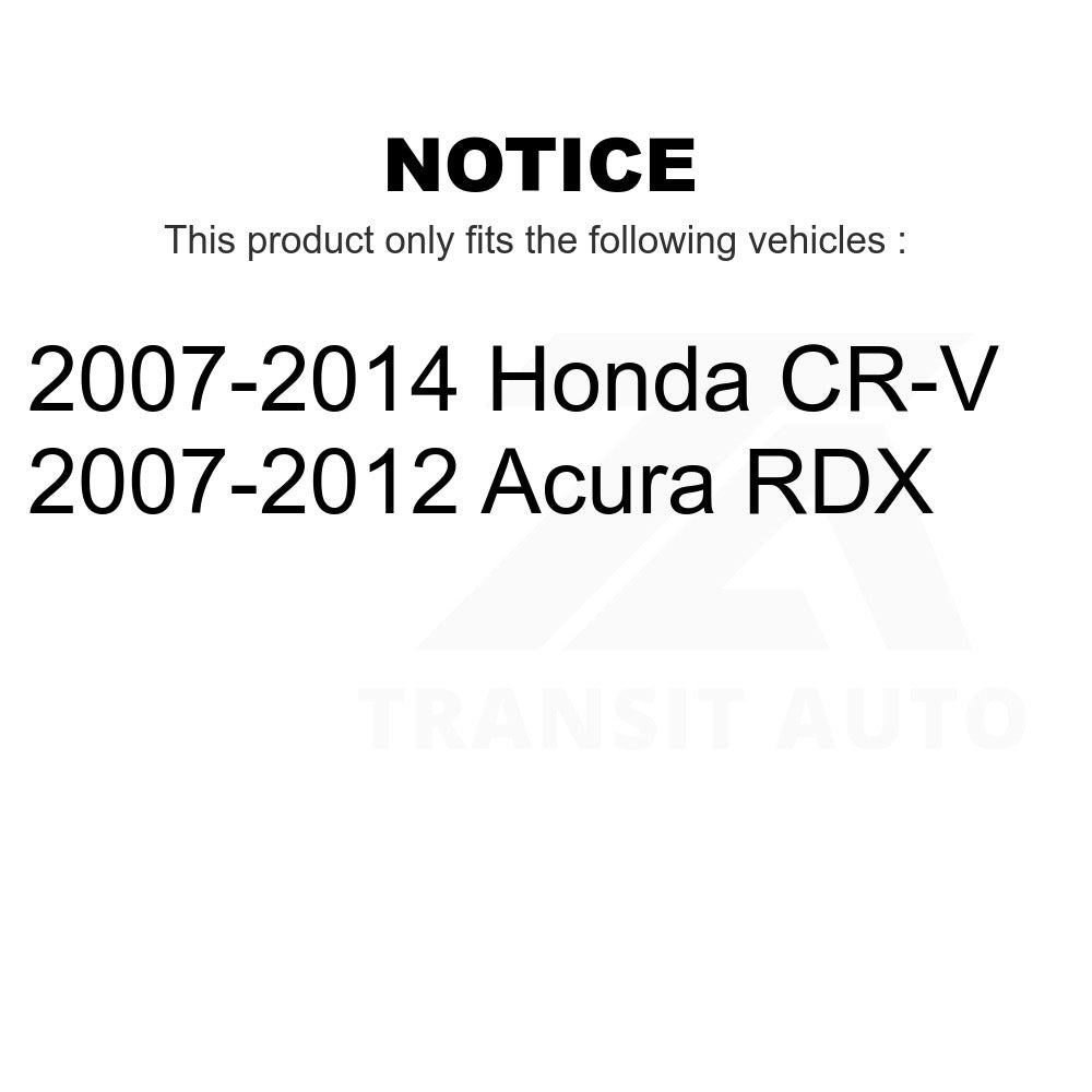 Front Suspension Strut Shock Mounting Pair For Honda CR-V Acura RDX