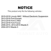 Charger l&#39;image dans la galerie, Rear Suspension Strut Shock Mounting Pair For Ford Escape Focus Mazda 3 Lincoln