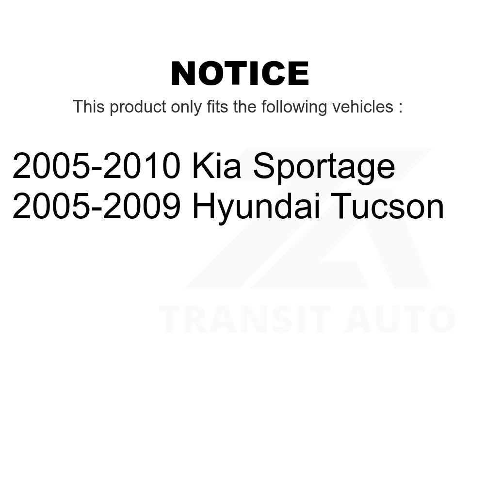 Front Rear Suspension Strut Shock Mounting Kit For Kia Sportage Hyundai Tucson