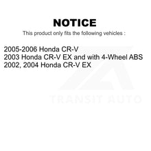 Charger l&#39;image dans la galerie, Front Wheel Bearing And Tie Rod End Kit For Honda CR-V