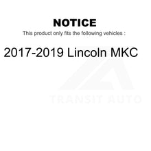 Charger l&#39;image dans la galerie, Front Wheel Bearing And Tie Rod End Kit For 2017-2019 Lincoln MKC