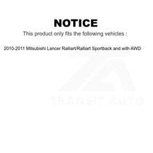 Charger l&#39;image dans la galerie, Front Wheel Bearing And Tie Rod End Kit For Mitsubishi Lancer