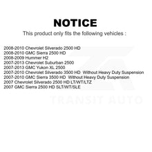 Charger l&#39;image dans la galerie, Front Hub Bearing Assembly &amp; Link Kit For Chevrolet Silverado 2500 HD GMC Sierra