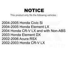 Charger l&#39;image dans la galerie, Front Wheel Bearing And Link Kit For Honda Civic CR-V Element Acura RSX