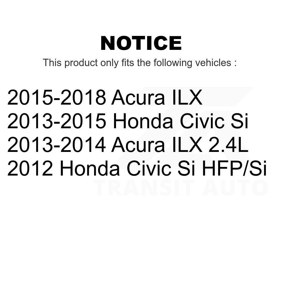 Front Wheel Bearing And Link Kit For Honda Civic Acura ILX