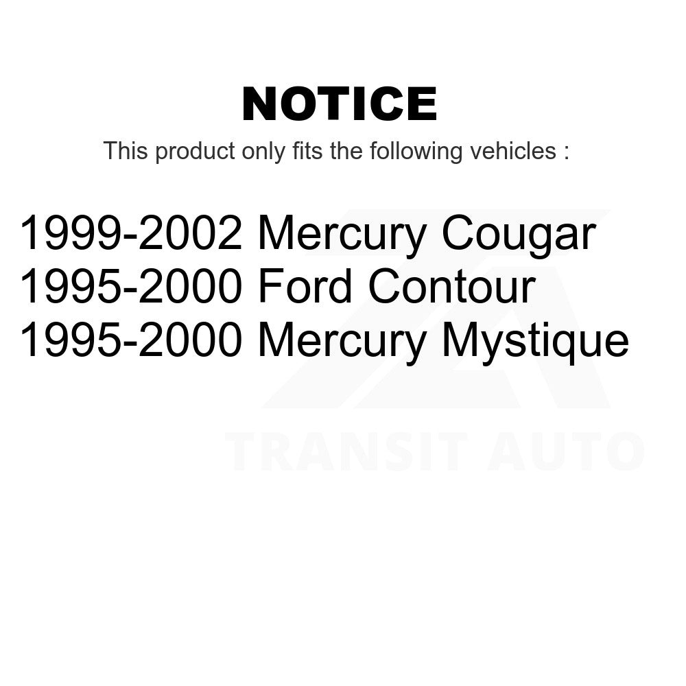 Front Wheel Bearing And Link Kit For Ford Contour Mercury Cougar Mystique