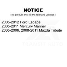 Charger l&#39;image dans la galerie, Front Wheel Bearing And Link Kit For Ford Escape Mercury Mariner Mazda Tribute