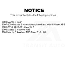 Charger l&#39;image dans la galerie, Front Wheel Bearing And Link Kit For Mazda 3 5 Sport