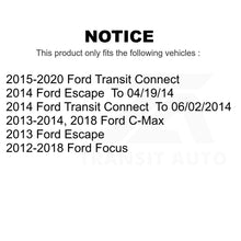 Charger l&#39;image dans la galerie, Front Wheel Bearing And Link Kit For Ford Focus Escape Transit Connect C-Max