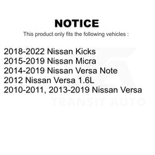 Load image into Gallery viewer, Front Wheel Bearing And Link Kit For Nissan Versa Note Kicks Micra