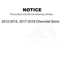 Charger l&#39;image dans la galerie, Front Wheel Bearing And Link Kit For Chevrolet Sonic