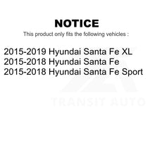 Charger l&#39;image dans la galerie, Front Hub Bearing Assembly And Link Kit For Hyundai Santa Fe Sport XL