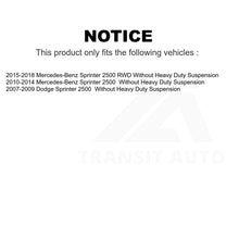 Charger l&#39;image dans la galerie, Front Wheel Bearing And Tie Rod End Kit For Sprinter 2500 Mercedes-Benz Dodge