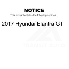 Charger l&#39;image dans la galerie, Front Wheel Bearing And Tie Rod End Kit For 2017 Hyundai Elantra GT