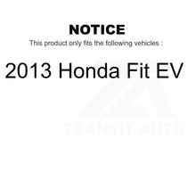 Charger l&#39;image dans la galerie, Front Wheel Bearing And Tie Rod End Kit For 2013 Honda Fit EV