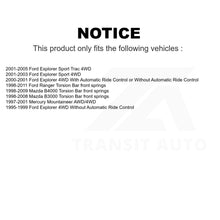 Load image into Gallery viewer, Front Shock Absorber Pair For Ford Ranger Explorer Sport Trac Mazda Mercury