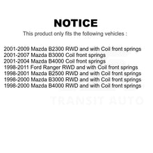 Load image into Gallery viewer, Front Rear Shock Absorber Kit For Ford Ranger Mazda B3000 B2500 B2300 B4000