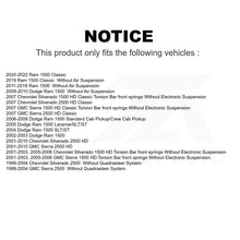 Charger l&#39;image dans la galerie, Rear Shock Absorber Pair For Ram 1500 Dodge Chevrolet Silverado 2500 HD GMC