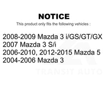 Charger l&#39;image dans la galerie, Rear Suspension Shock Absorber Pair For Mazda 3 5