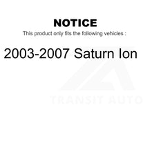 Charger l&#39;image dans la galerie, Rear Suspension Shock Absorber Pair For 2003-2007 Saturn Ion