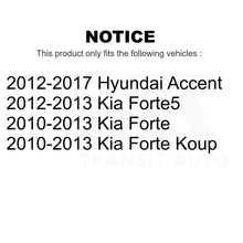 Charger l&#39;image dans la galerie, Rear Suspension Shock Absorber Pair For Hyundai Accent Kia Forte Koup Forte5