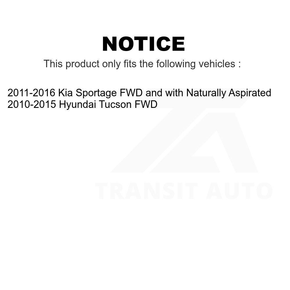 Rear Suspension Shock Absorber Pair For Hyundai Tucson Kia Sportage