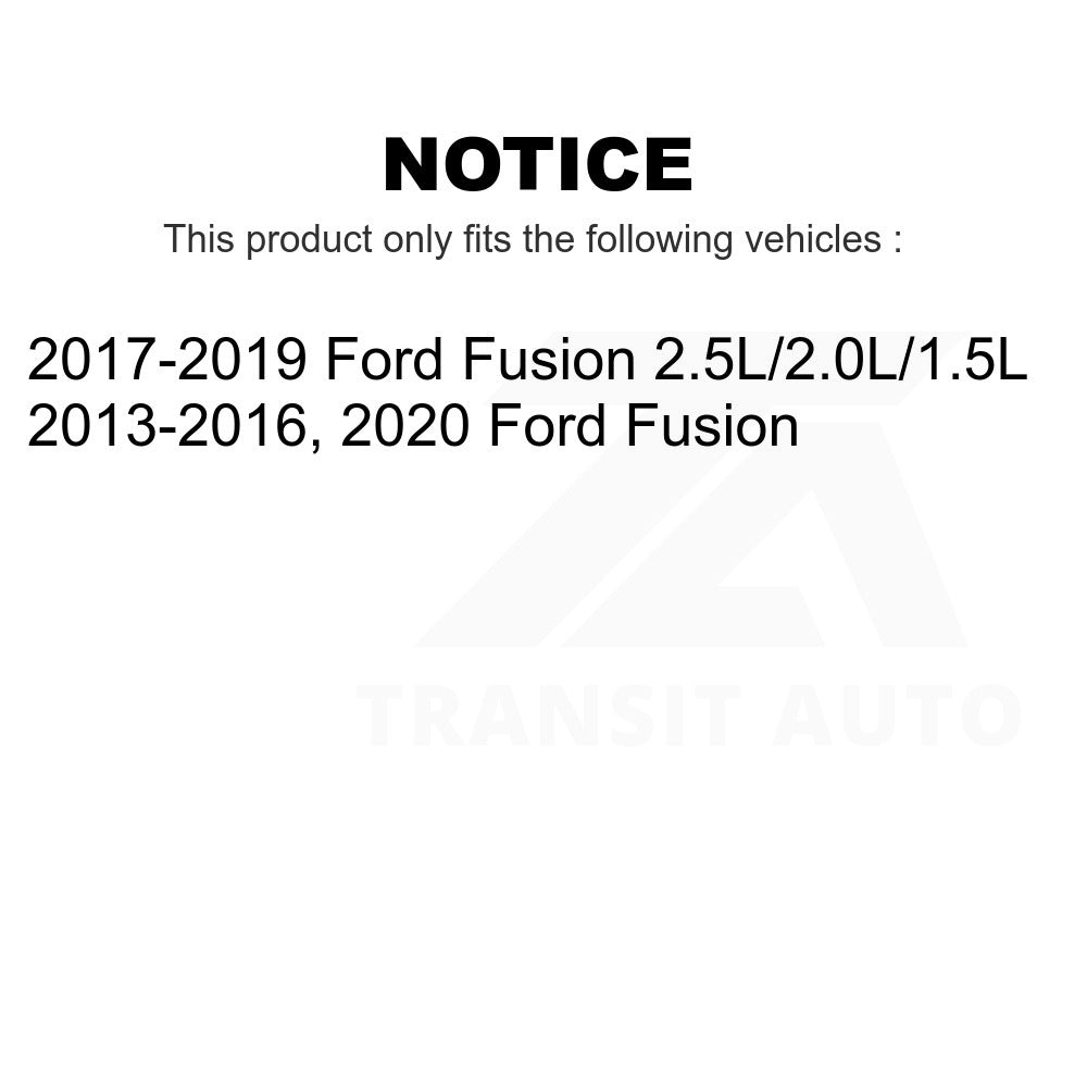 Rear Suspension Shock Absorber Pair For Ford Fusion