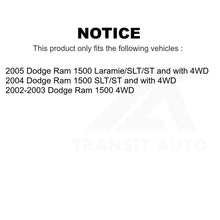 Load image into Gallery viewer, Front Rear Suspension Shock Absorber Kit For Dodge Ram 1500