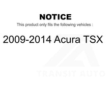 Load image into Gallery viewer, Front Complete Shocks Strut &amp; Coil Spring Assemblies Kit For 2009-2014 Acura TSX